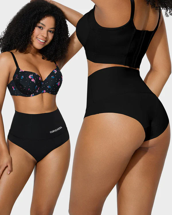 3-Pack High Waisted Tummy Control Briefs - Image 2