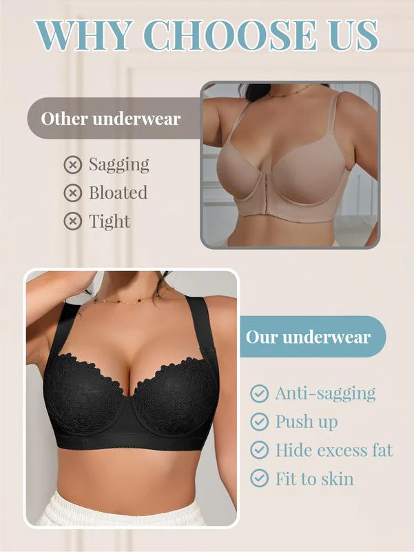 3-Piece  Women's Sexy Lace Bra - Image 5