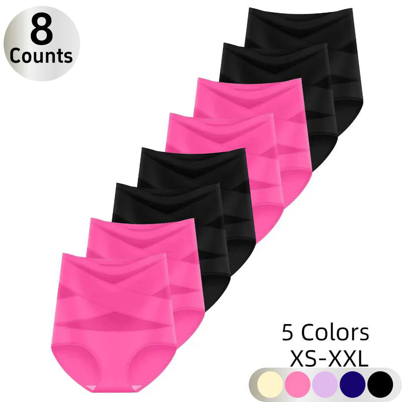 4-Pack/Set High-Waist Shaping Panties - Image 11