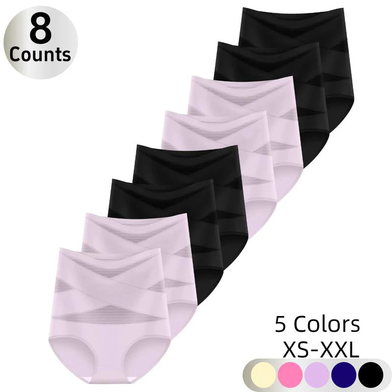 4-Pack/Set High-Waist Shaping Panties - Image 13