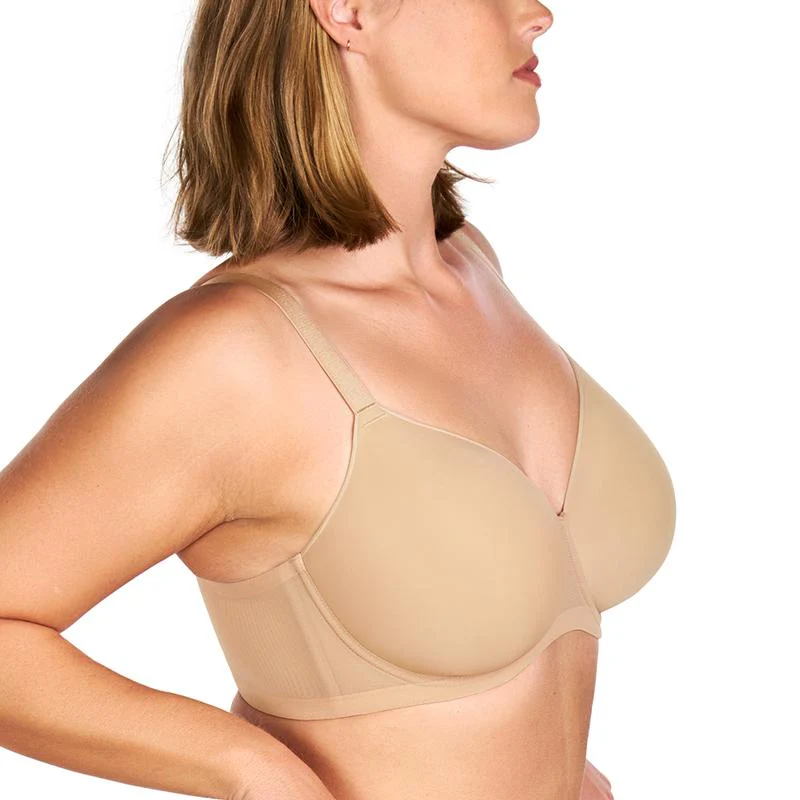 Adjustable Straps Underwire T-Shirt Bra - Image 2