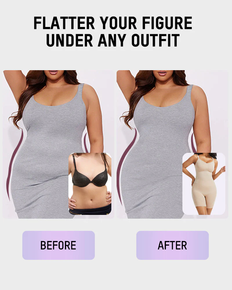 All-in-One Sculpting Bodysuit with Easy-Off Design - Image 11