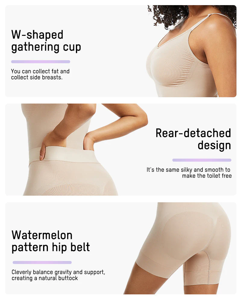 All-in-One Sculpting Bodysuit with Easy-Off Design - Image 7