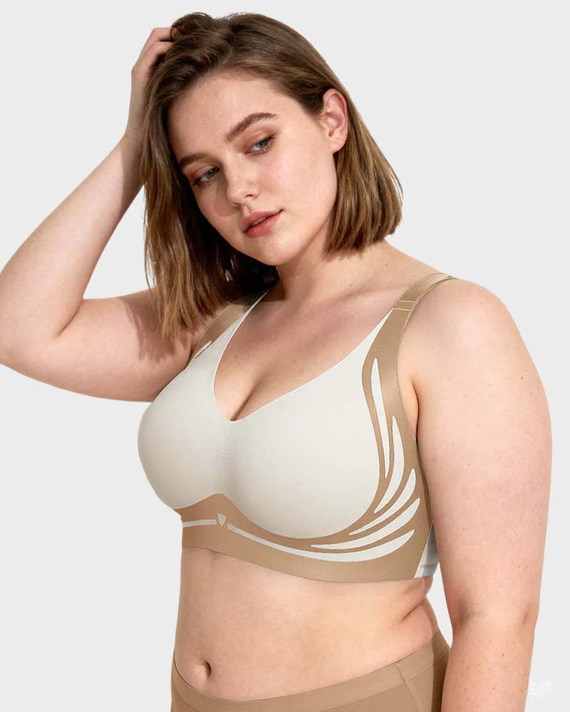 Anti-Sagging Support Shockproof Sports Fixed Cup Bra For Women - Image 7