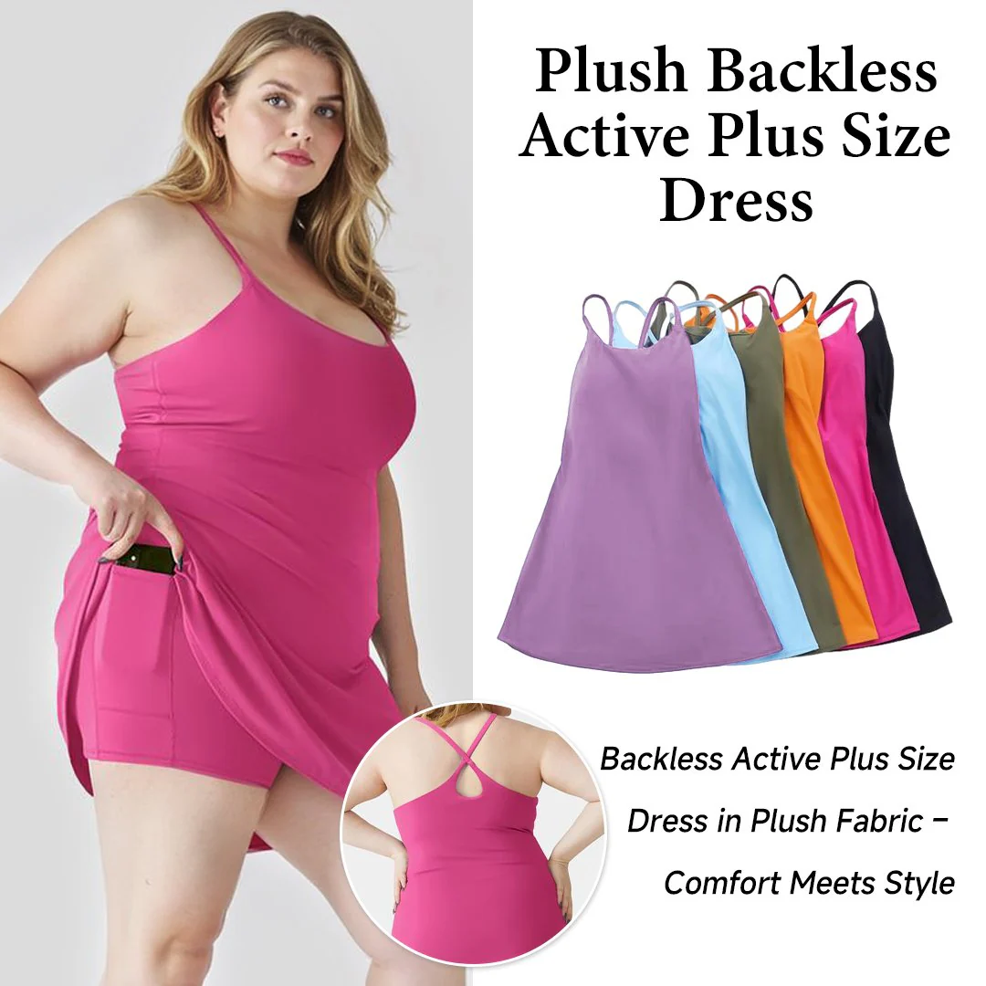 The Ultimate Tummy Control Backless Active Dress - Image 2