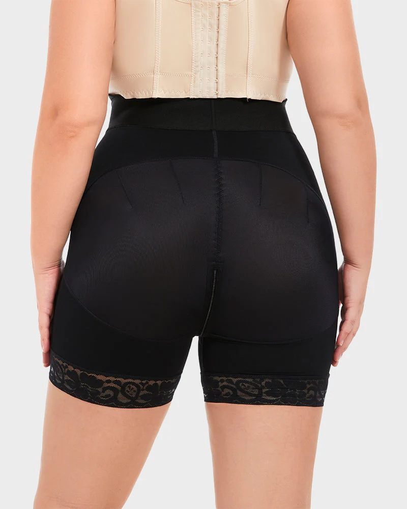 Boned Sculpt Ultra High Waist Shorts - Image 2