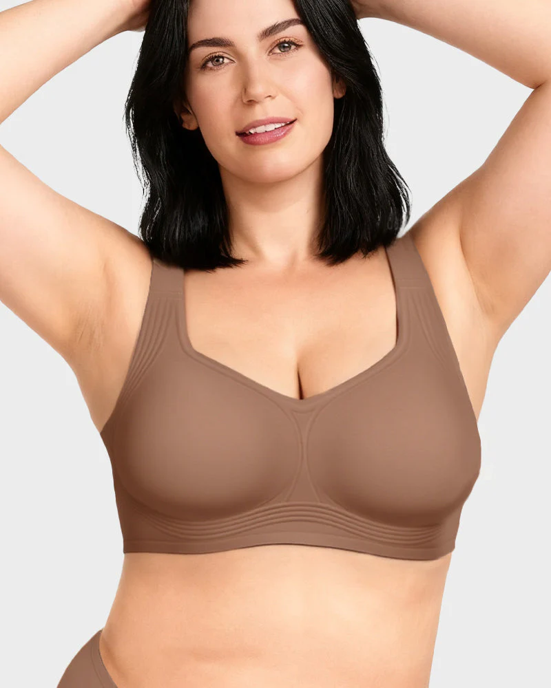 Comfortable Wireless Full Coverage Jelly Smoothing Bra 2.0 - Image 15