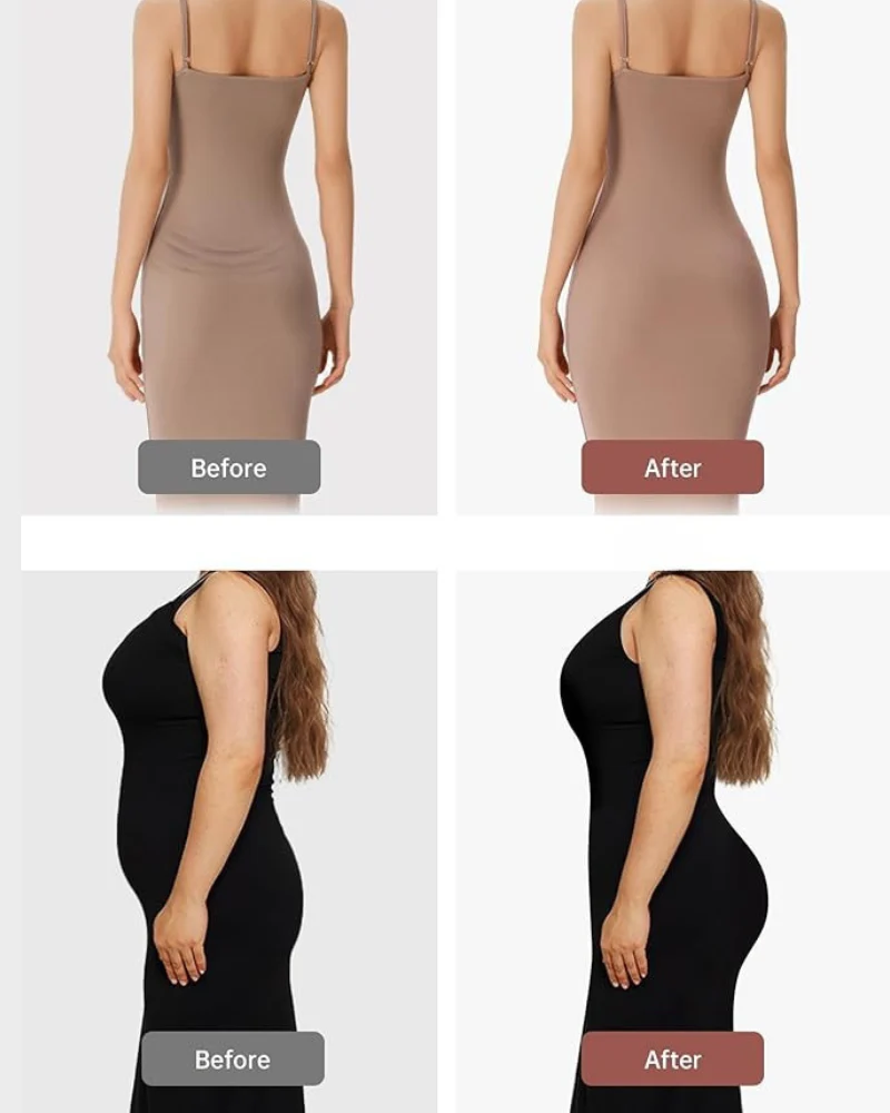 Cooling High-Waist Sculpting Shapewear Shorts - Image 2