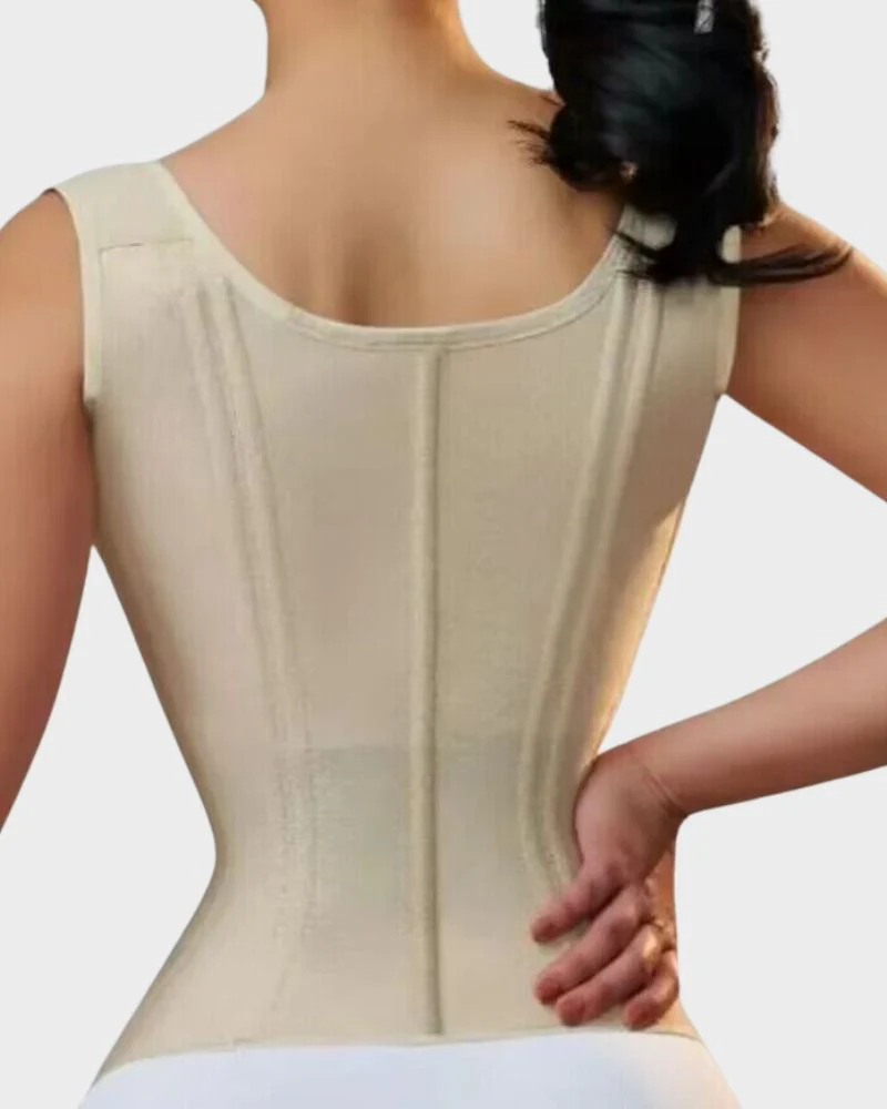 Double Waistband Corset Vest Waist Trainer - Image 8