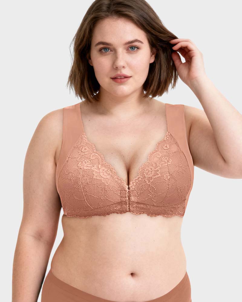 Front Closure '5D' Shaping  Wireless Bra - Image 13