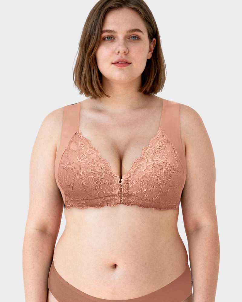 Front Closure '5D' Shaping  Wireless Bra - Image 14