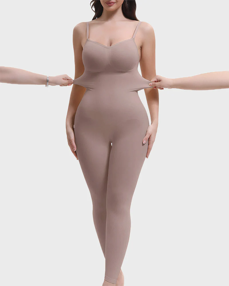 Full Body Shaper High Waisted Tummy Control Bodysuit - Image 8