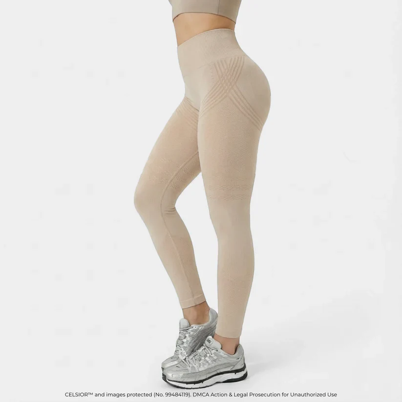 High Waisted And Hip Lifting Yoga Elastic Quick Drying Tight Pants - Image 14