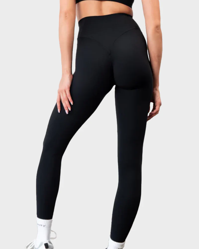 High Waisted Tummy-Control Butt Lifting Seamless Workout Leggings - Image 5