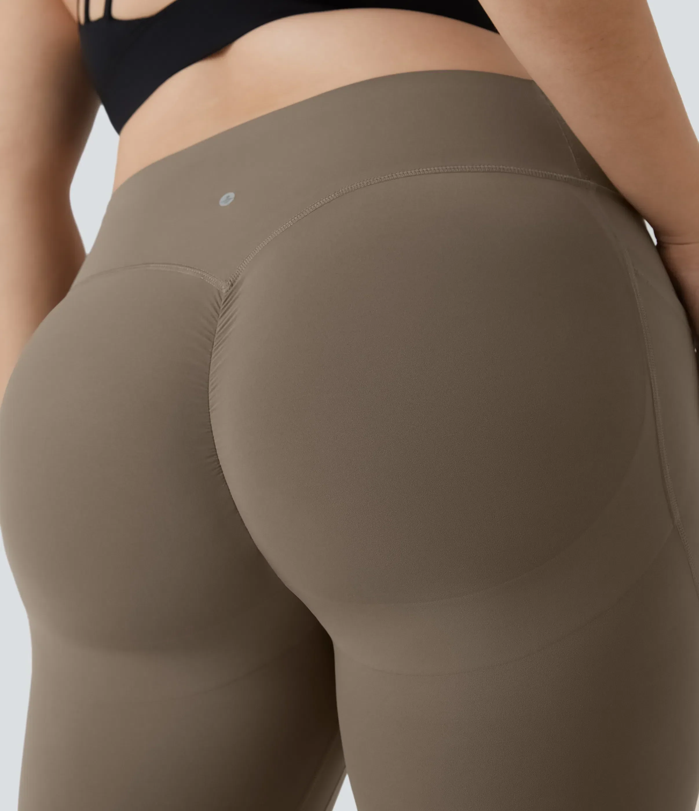 High Waisted Tummy Control Shaping Training Leggings Plus size - Image 3