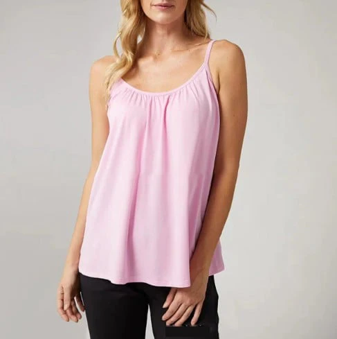 Loose-fitting Tank Top With Built-in Bra - Image 5