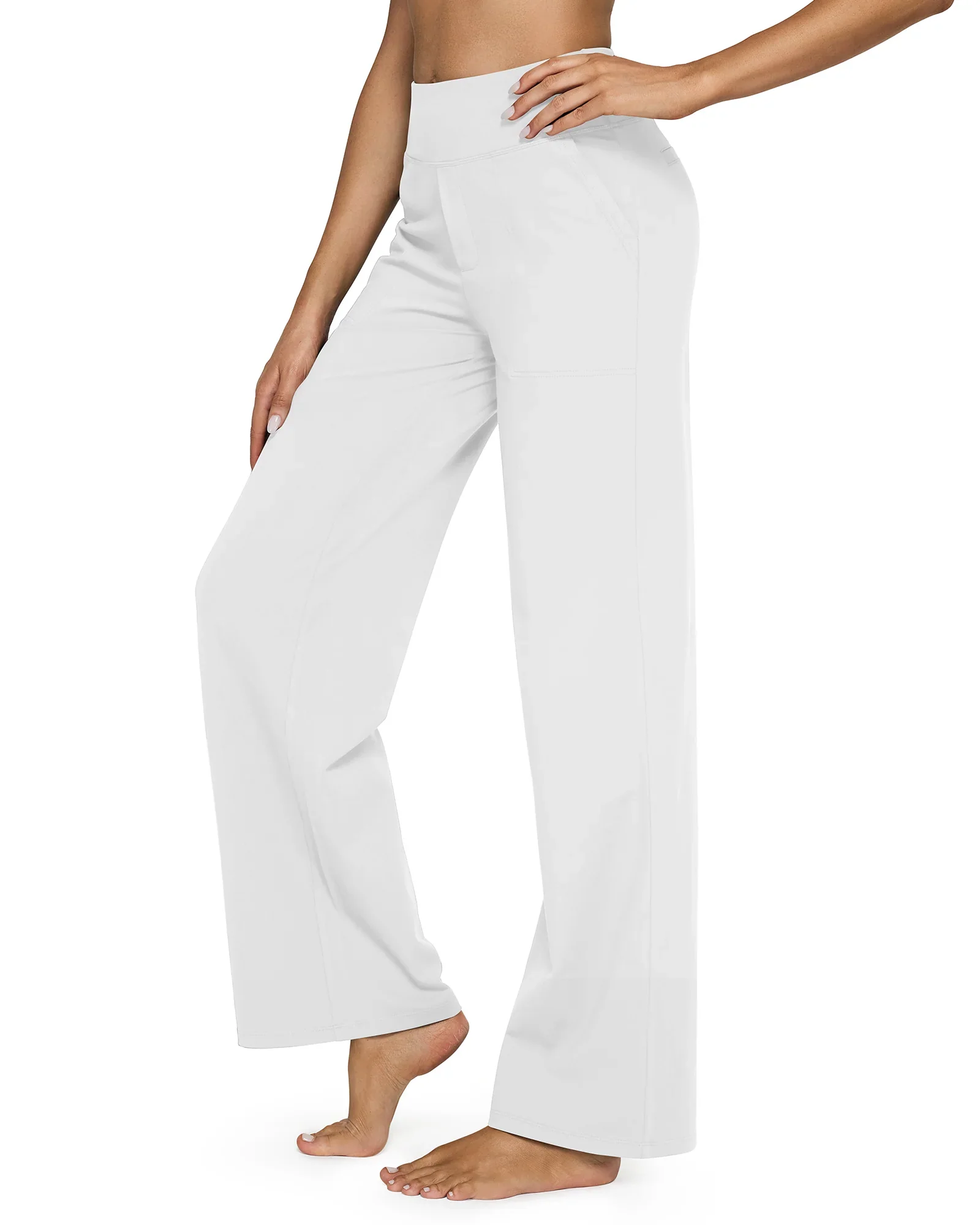 Loose High-Waist Business Casual Pants Yoga Pants - Image 18