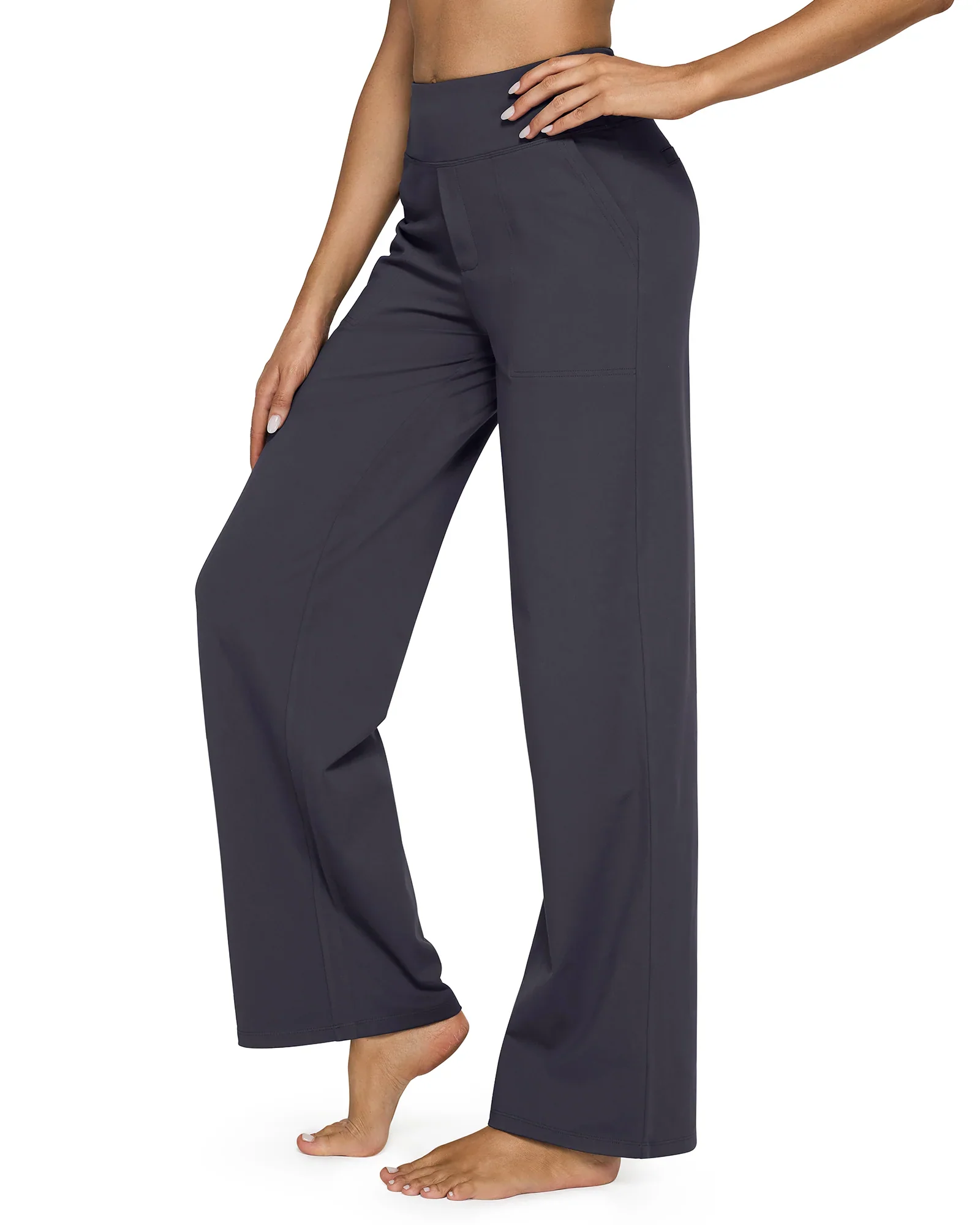 Loose High-Waist Business Casual Pants Yoga Pants - Image 8