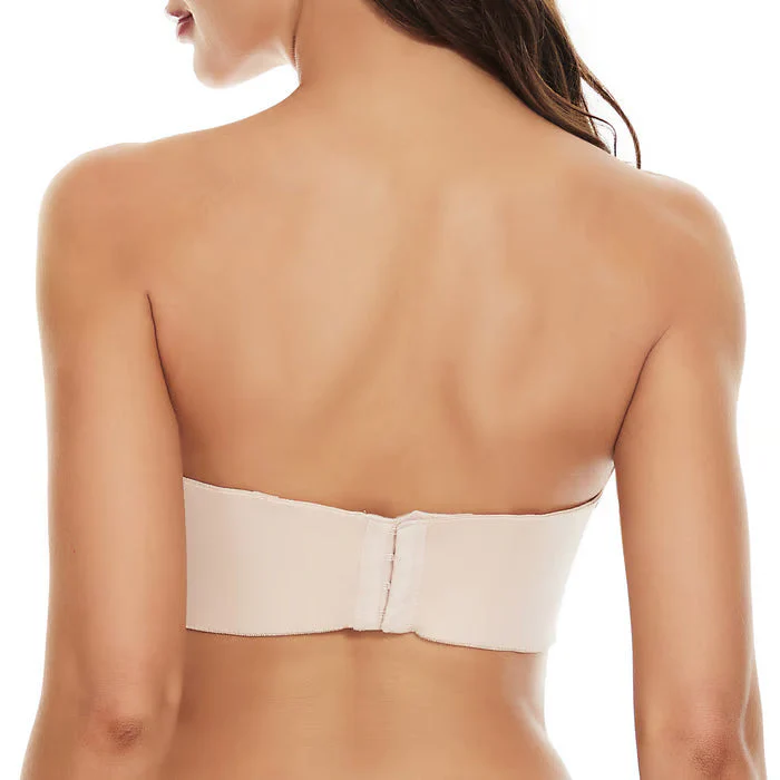 Full Support Non-Slip Convertible Bandeau Bra - Image 3