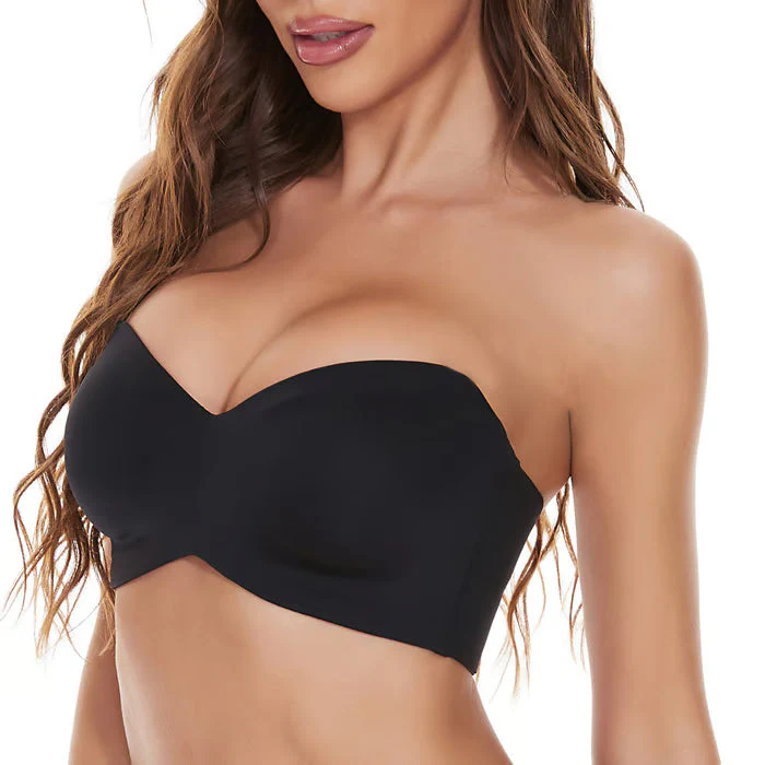 Full Support Non-Slip Convertible Bandeau Bra - Image 4