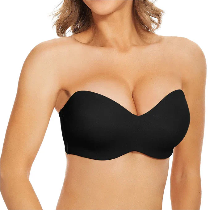 Full Support Non-Slip Convertible Bandeau Bra - Image 5