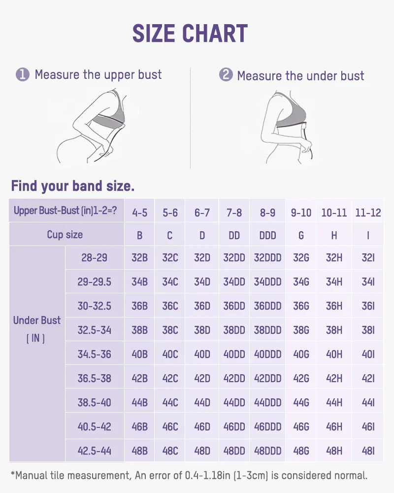 Plus Balconette Bra - Lightly Padded Underwire Sexy Tshirt Demi Bras - Image 8