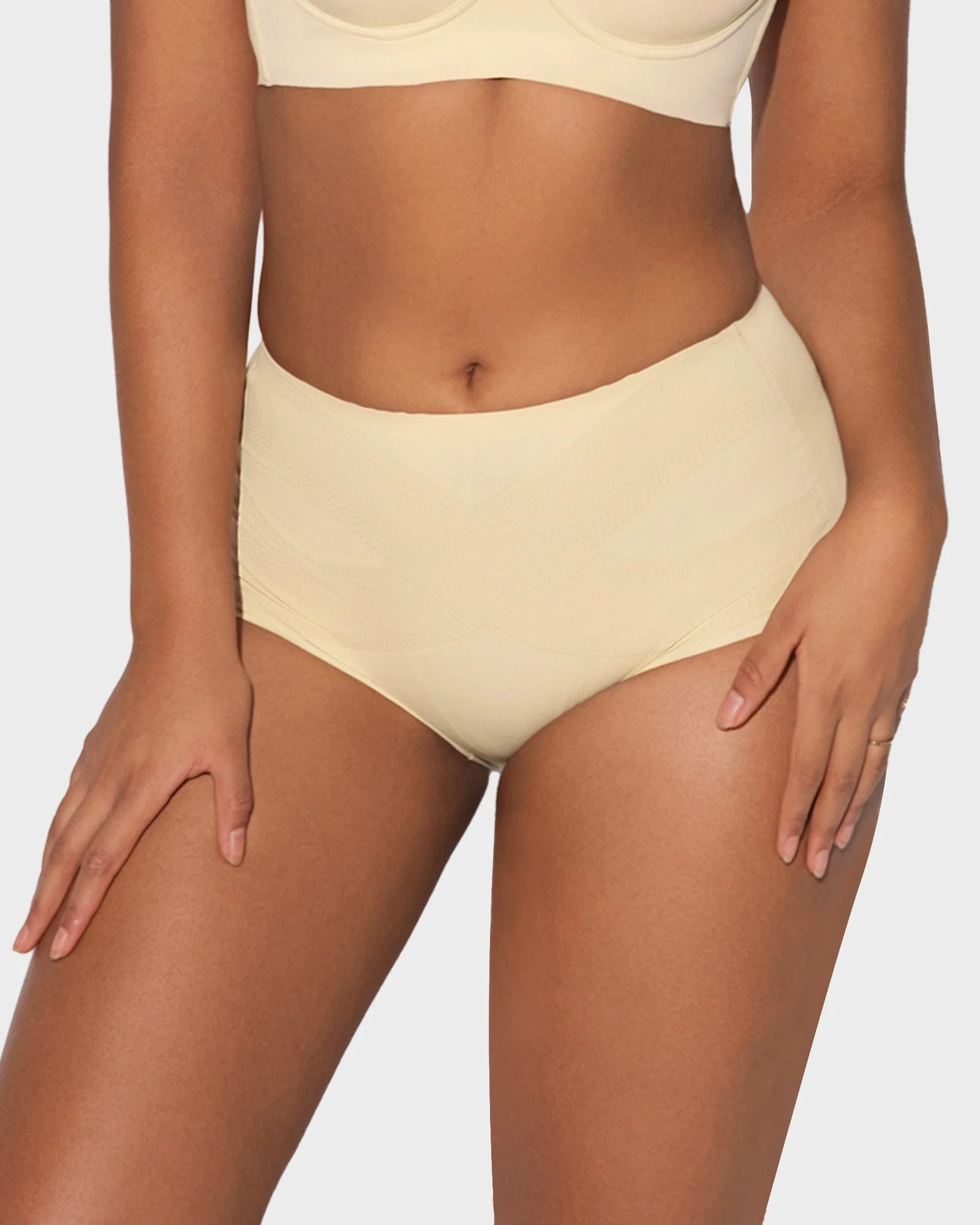 Seamless Tummy Control High-Waist Panties (5 Pack) - Image 2