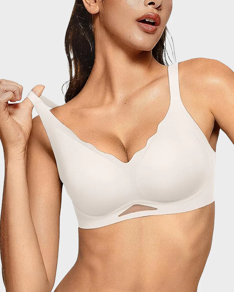 Seamless Soft Comfort Wireless Mesh Bra - Image 11