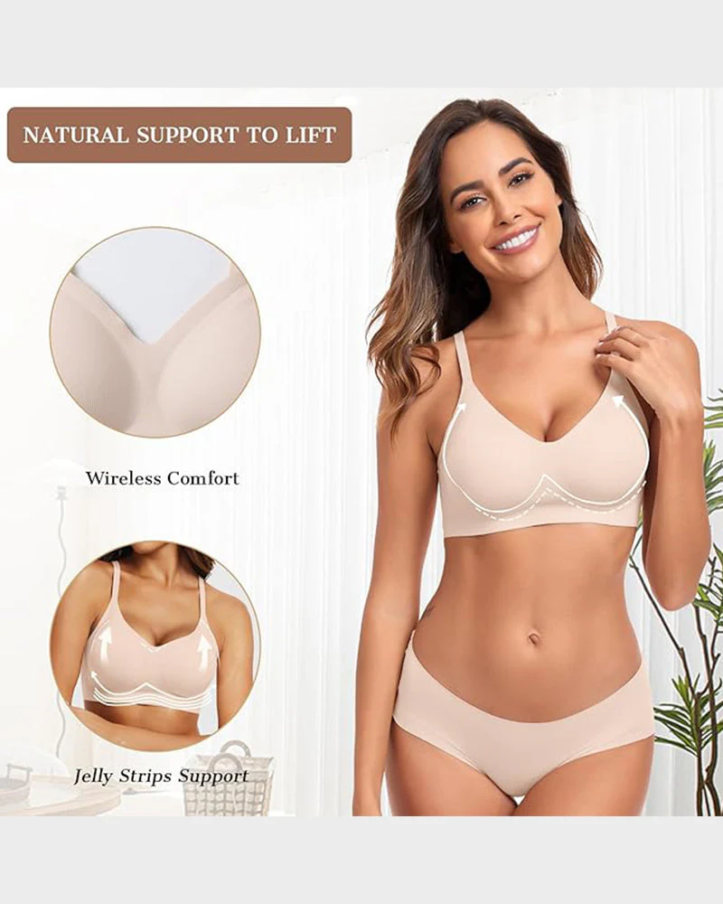 Seamless Soft Support Push Up Bra - Image 5