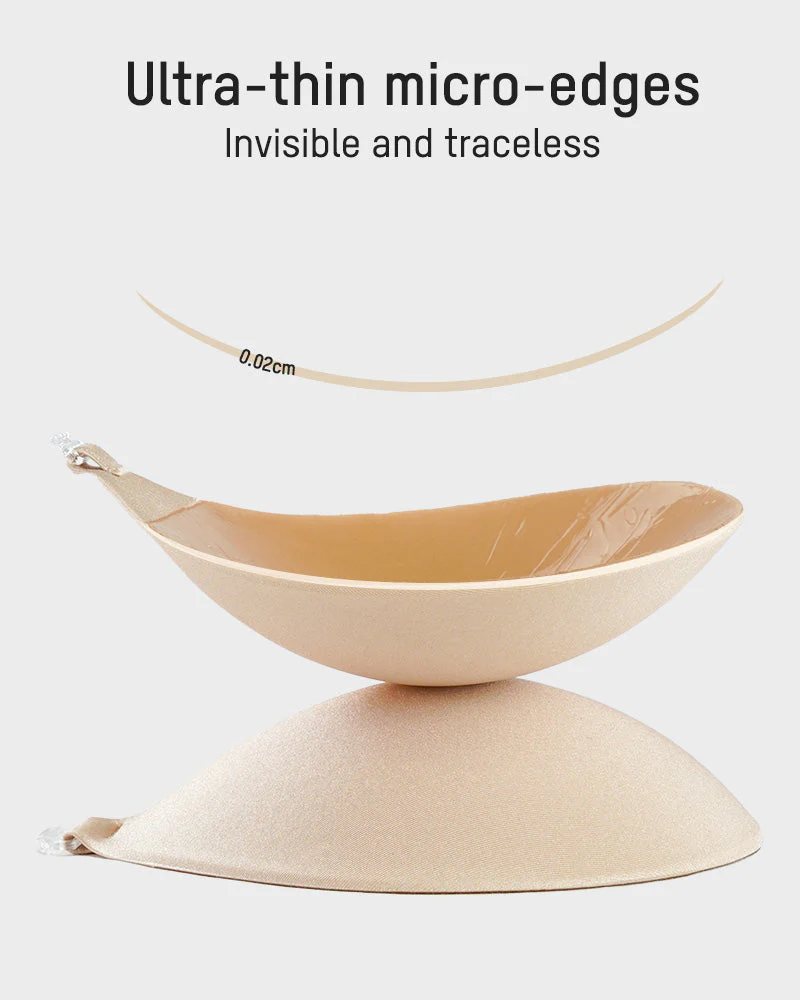 Front Closure Adhesive Invisible Push-Up Bra(2 Pairs) - Image 3