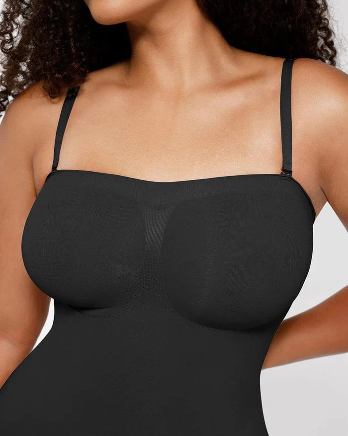 Strapless Slip Shapewear Bodysuit - Image 4