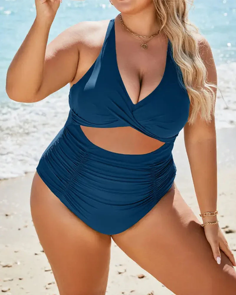 One Piece Swimsuits Push Up Tummy Control Bathing Suits - Image 12
