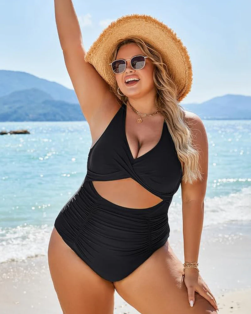 One Piece Swimsuits Push Up Tummy Control Bathing Suits - Image 2