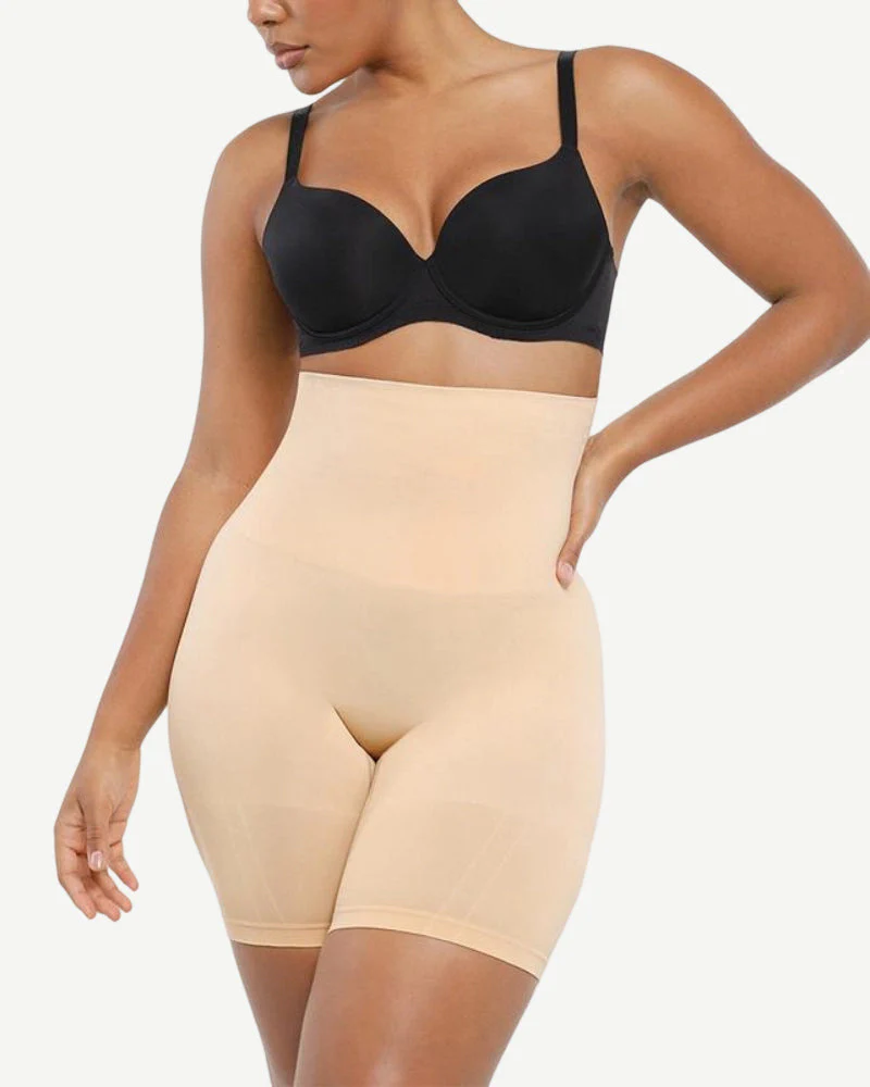 Tummy Control Butt Lift Thigh Slimming Shapewear Shorts - Image 11