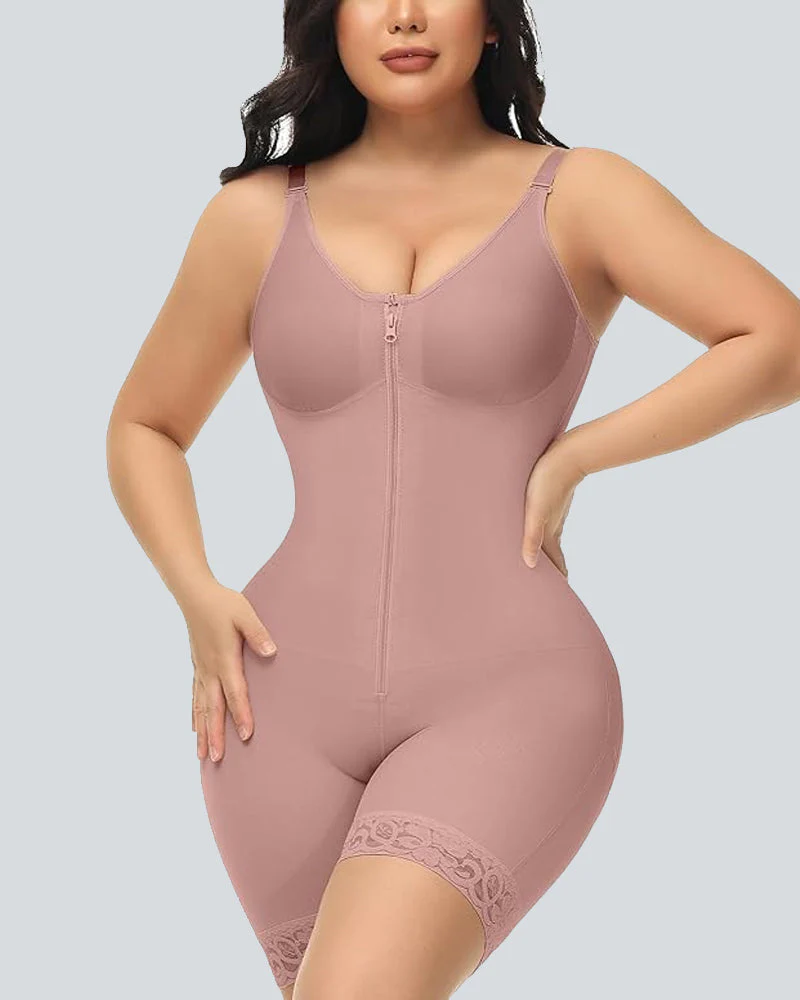 Tummy Control Butt Lifter Shaper with Zipper Crotch Fajas Colombianas - Image 7