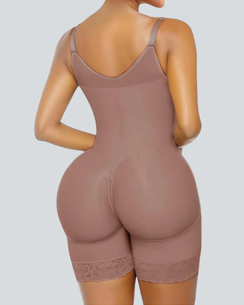 Tummy Control Butt Lifter Shaper with Zipper Crotch Fajas Colombianas - Image 8