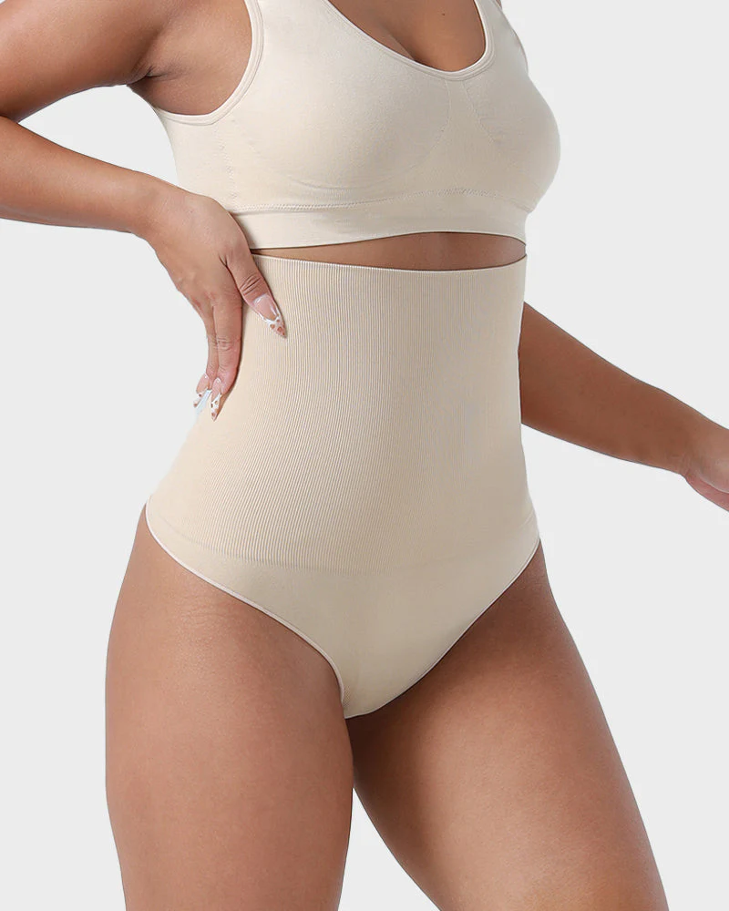 Ultra High-Waisted Seamless Shaping Thong - Image 2