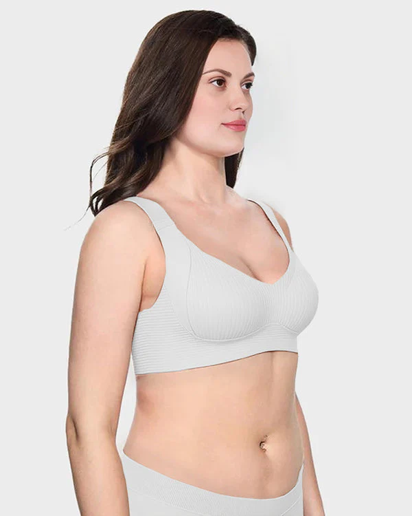 ️Women's Ribbed Push Up Adjustable Wireless Bra - Image 13