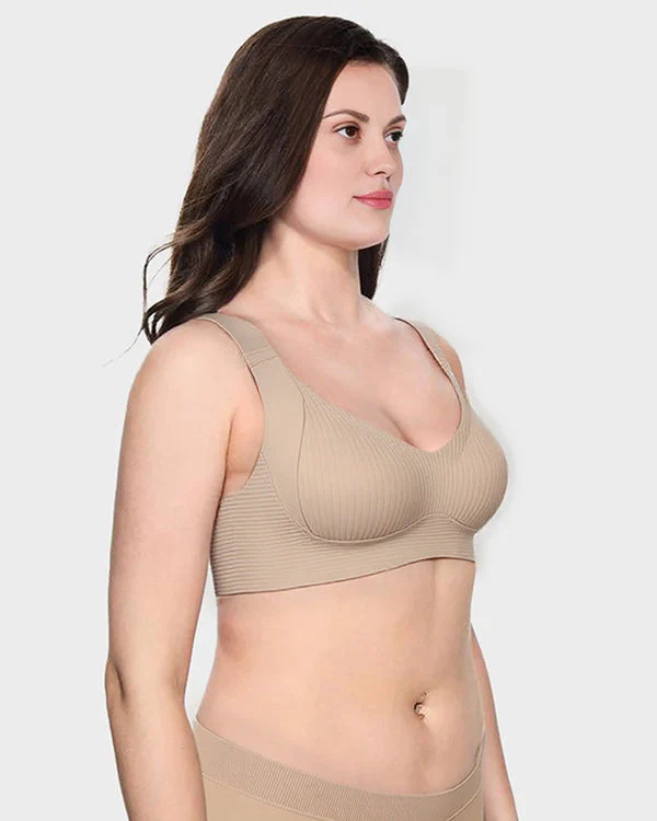 ️Women's Ribbed Push Up Adjustable Wireless Bra - Image 2