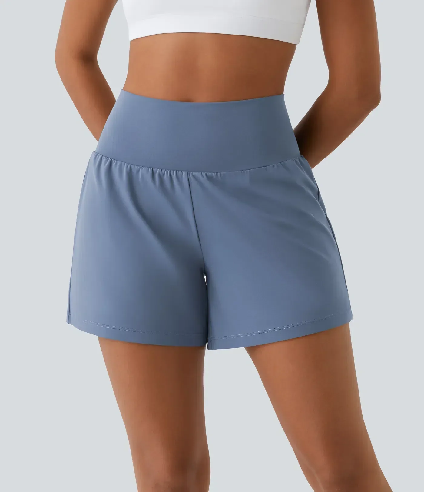 Woman's Super High Waisted Shorts - Image 14