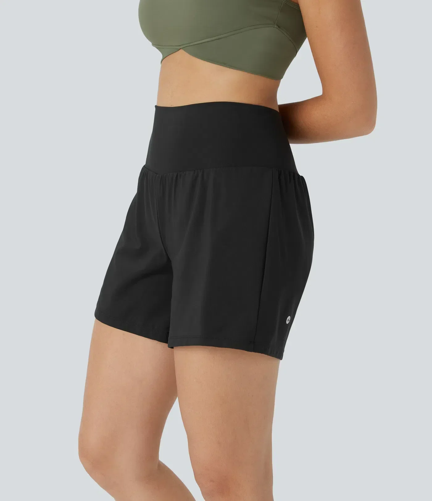 Woman's Super High Waisted Shorts - Image 6