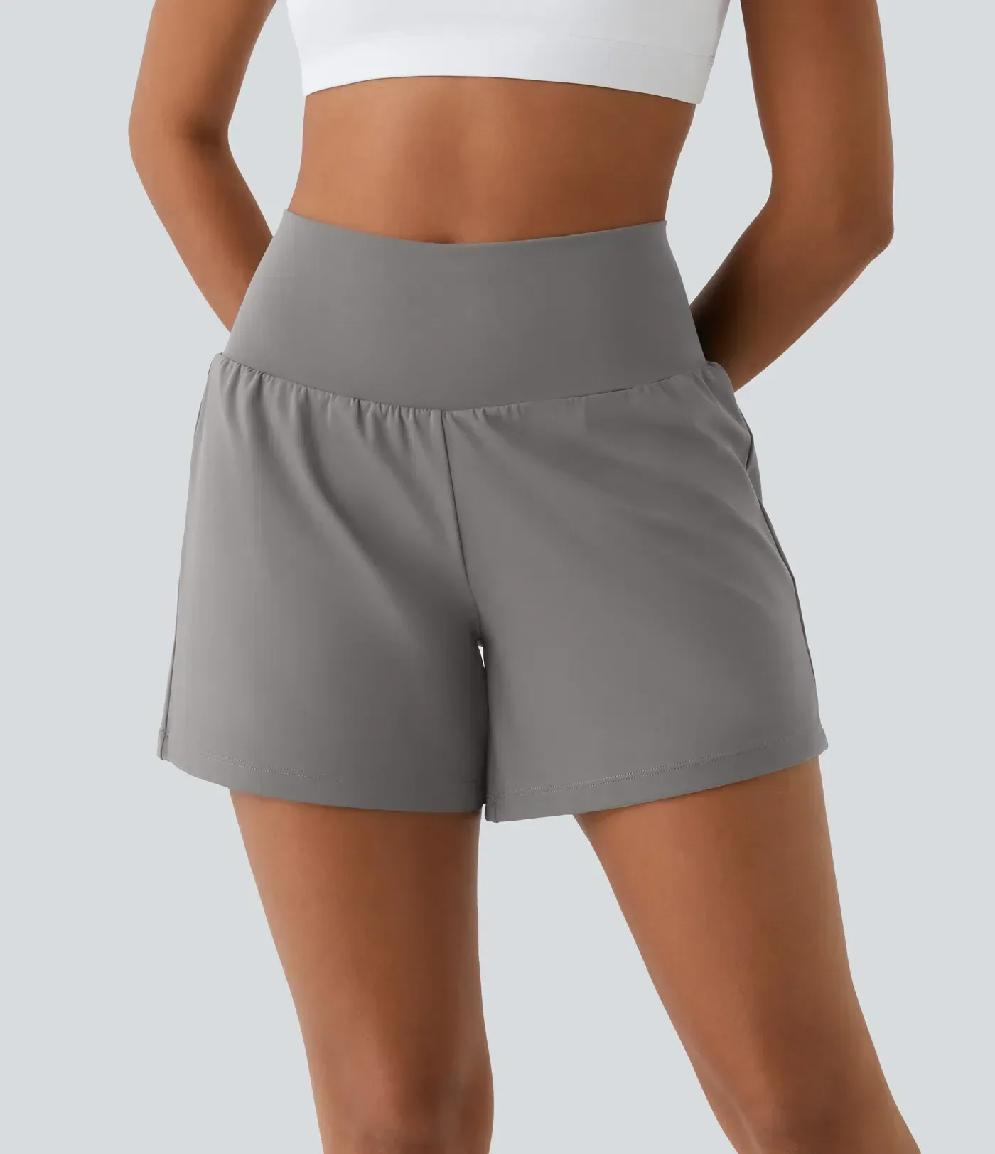 Woman's Super High Waisted Shorts - Image 9