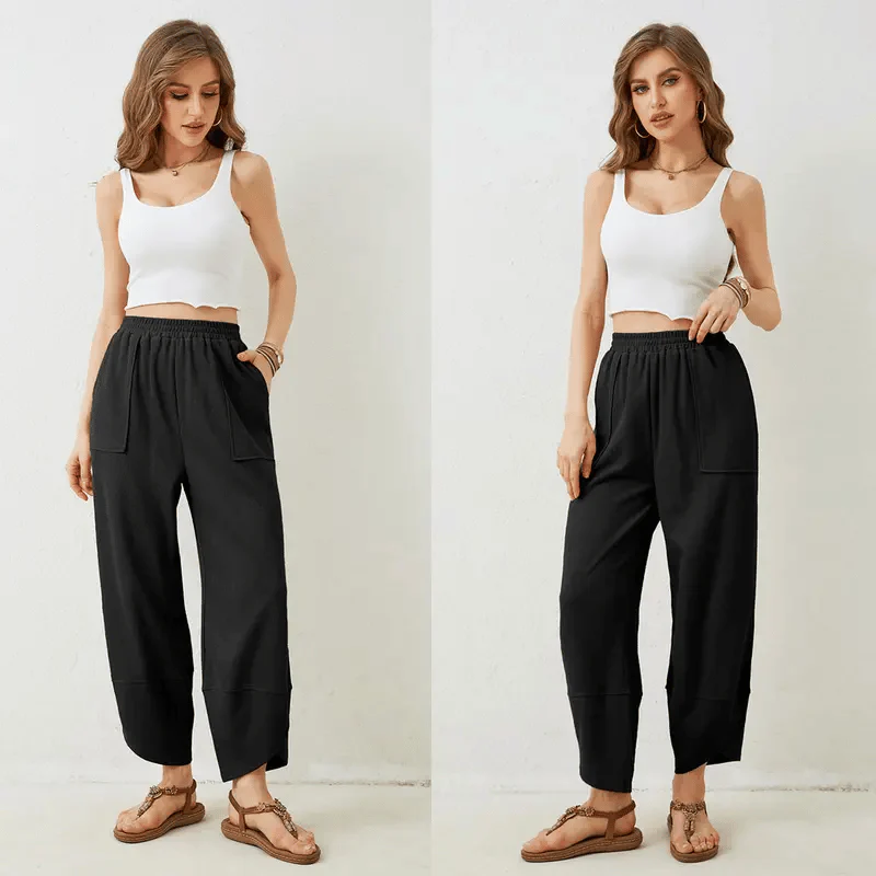 Women's Loose Wide Leg Casual Pants - Image 5