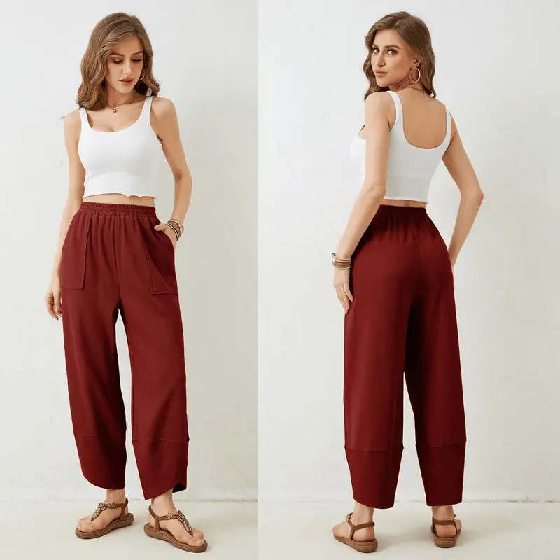 Women's Loose Wide Leg Casual Pants - Image 8