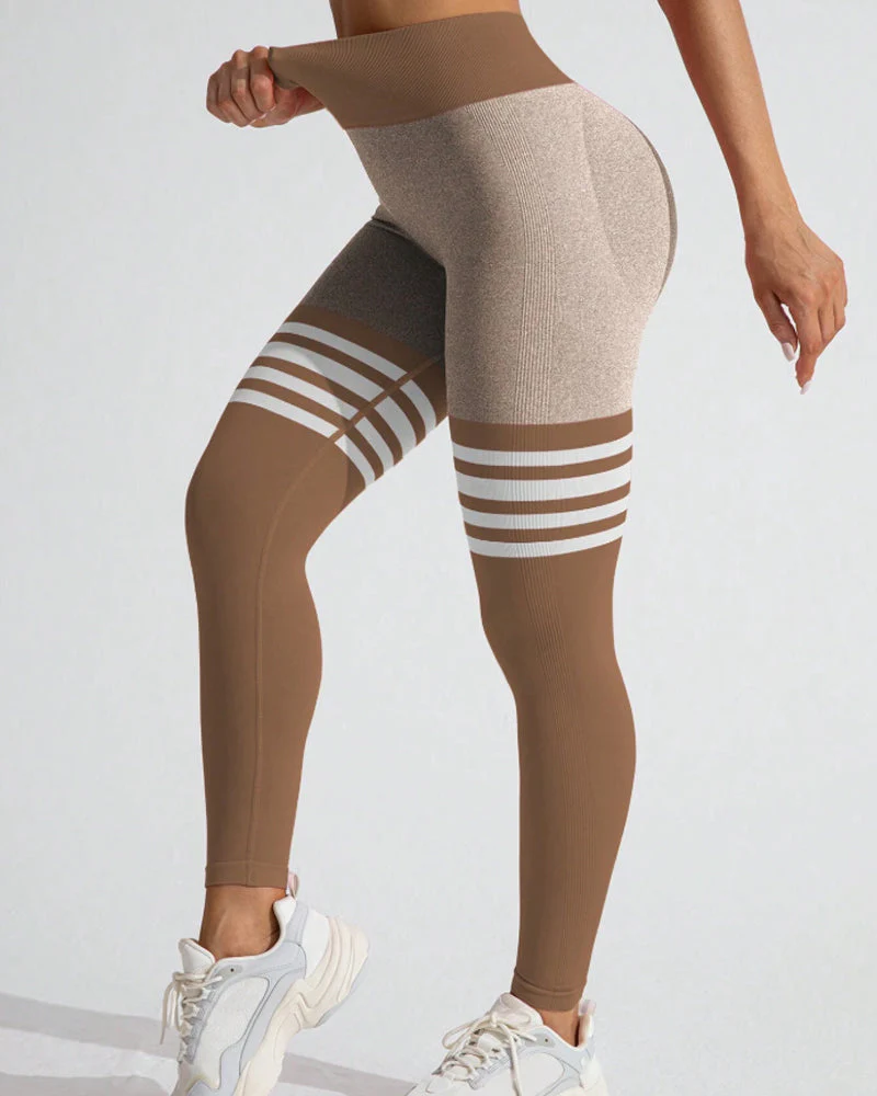 Thigh-Highs Butt Lifting Workout Leggings - Image 16