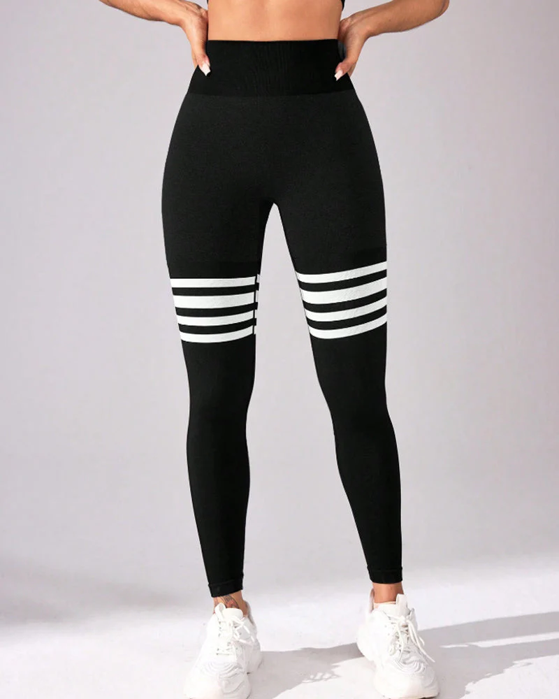 Thigh-Highs Butt Lifting Workout Leggings - Image 7