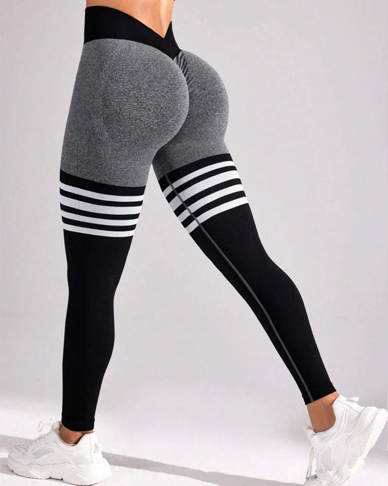 Thigh-Highs Butt Lifting Workout Leggings - Image 8