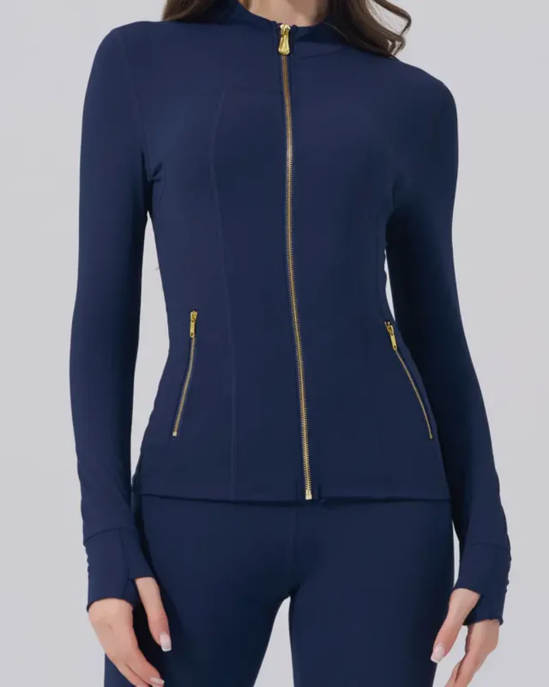 Womens Sportswear Set Full Zip Jacket and Yoga Pants - Image 13
